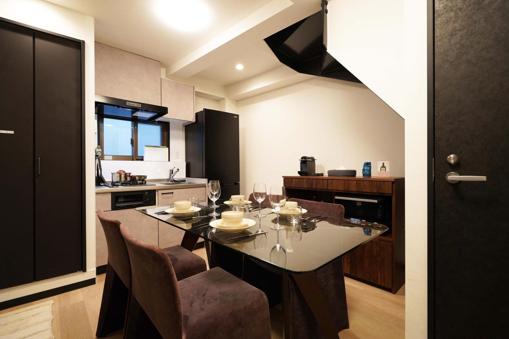 Penthouse 1-Bedroom Flat In Hiroo Shibuya Tokyo Ngoại thất bức ảnh