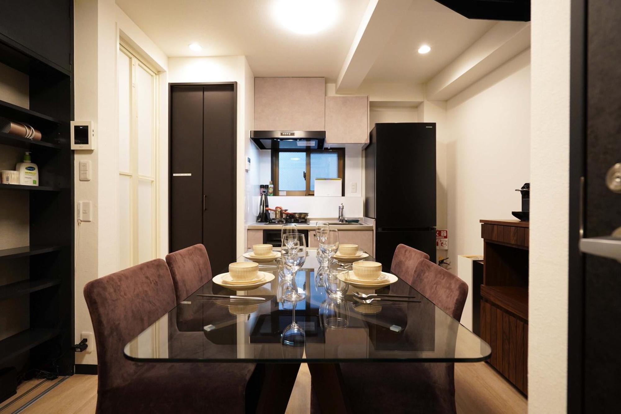 Penthouse 1-Bedroom Flat In Hiroo Shibuya Tokyo Ngoại thất bức ảnh